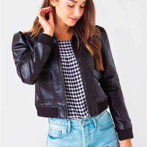 BB Dakota vegan leather jacket